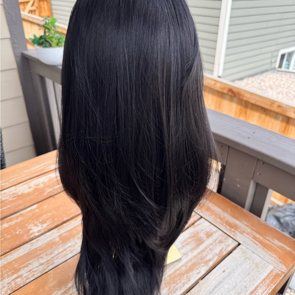 Nel’s Wig - Sleek Black Hair Wig